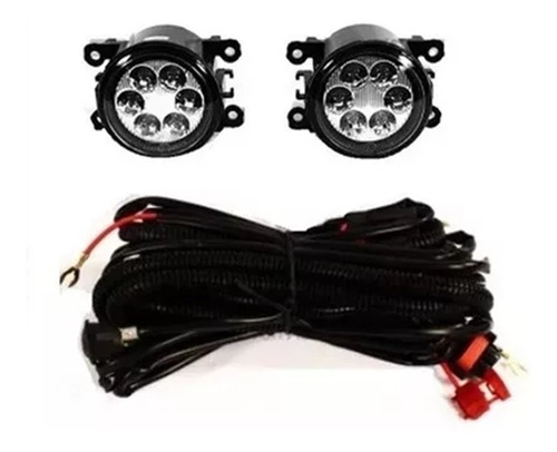 Kit Faros Auxiliar 6 Led Ford Ecosport Kinetic Desde 2012