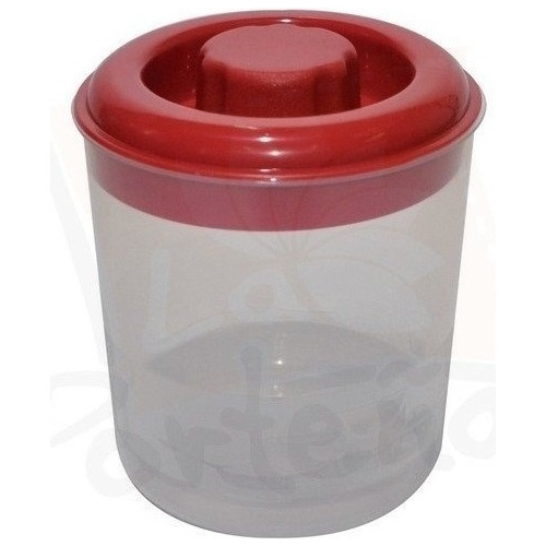 Frasco Tarro Plastico 3 Lt Con Tapa Recipiente Cocina Comida