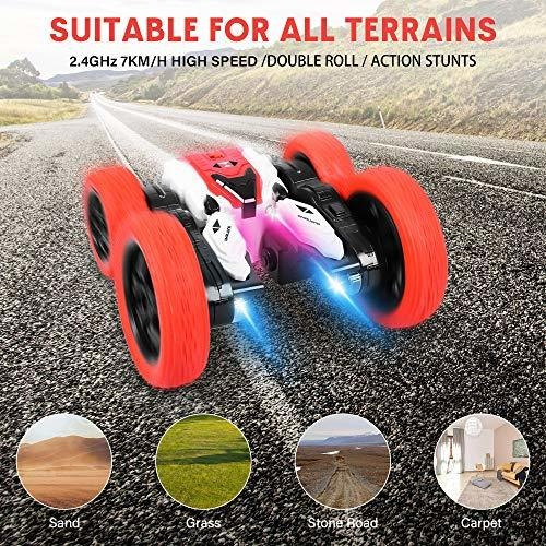 Automóvil De Control Remoto Auto Rc De Doble Cara