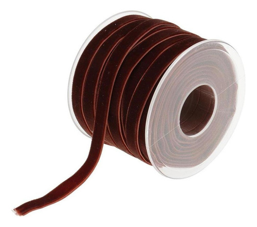 D 3 Rollos De Cinta De Terciopelo De 20 Yardas Y 10 Mm De