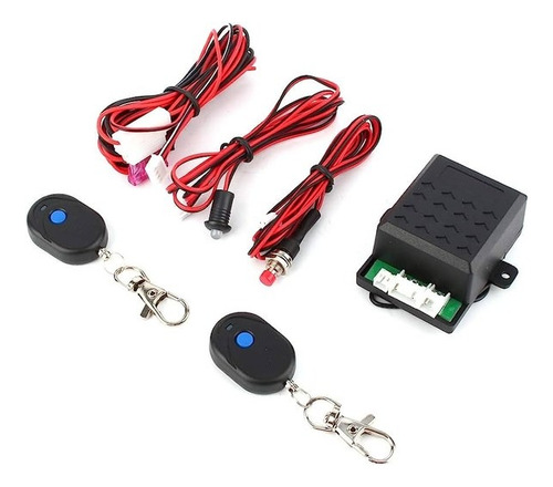 Kit Alarma De Seguridad Para Carro Sistema Antirobo