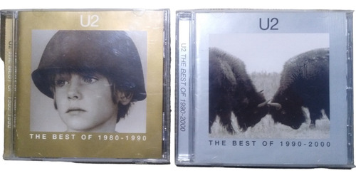 Set De 2 Cd The Best Of 1980-1990 Y 1990-2000 De U2