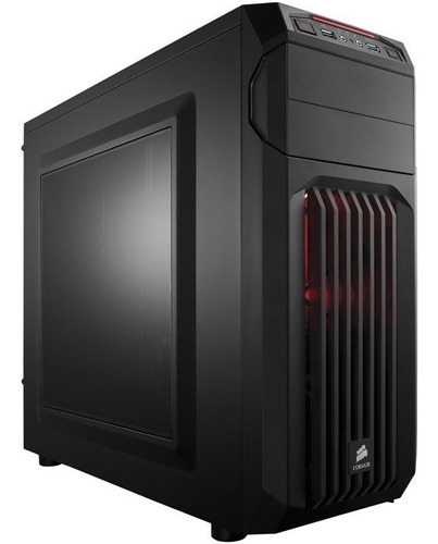 Gabinete Corsair Carbide Spec-01 Led Rojo Ventilador Usb3