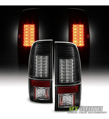 Par Micas Negro Led Ford F-450 Super Duty Xl 2010 6.4l