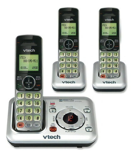 Teléfono VTech CS6429-3 inalámbrico