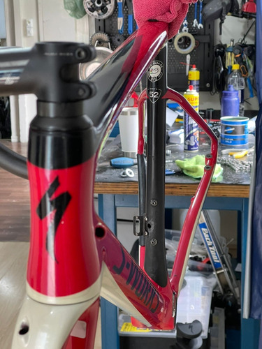 Tarmac Sworks Sl6 Frameset Semi-novo Vermelho 52 " (Usado)