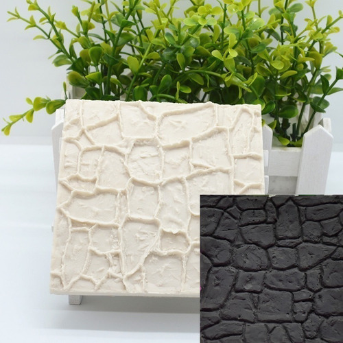 Molde De Silicona De Textura De Pared De Suelo Resina