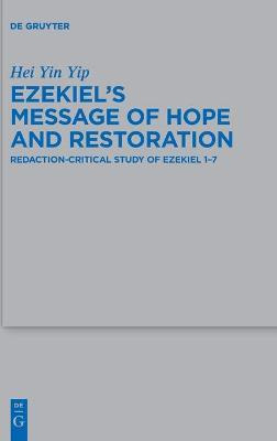 Libro Ezekiel's Message Of Hope And Restoration : Redacti...