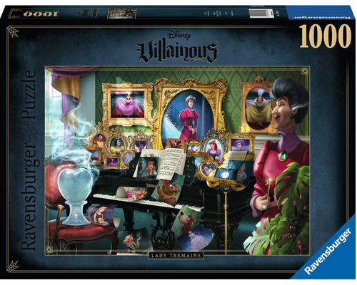 Rompecabezas Ravensburger Villainous Lady Tremaine 1000 Piezas 14+