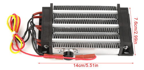 Calentador Eléctrico De Cerámica Ptc, 750 W, 220 V, 140 X 76