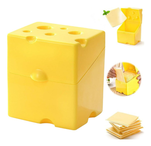Recipiente Para Queso En Lonchas Para Refrigerador Recipient