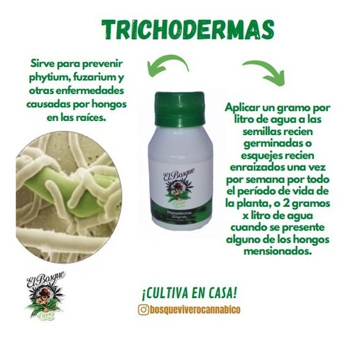 Imagen 2 de 3 de Trichoderma-fungicida - 120g