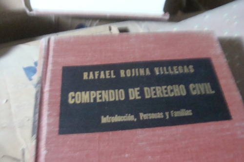 Compendio De Derecho Civil  I , Introduccion , Personas