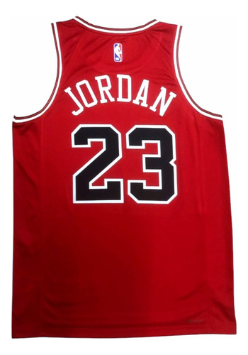 Jersey Nba Chicago Bulls Aniversario Michael Jorda Rojo
