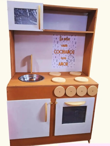 Cocina Infantil Cocinita Para Niños Juego Juguetes 