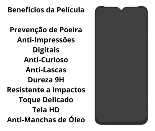 Capa Capinha+ Pel Privacidade + Cam P/ Samsung Galaxy A25 5g