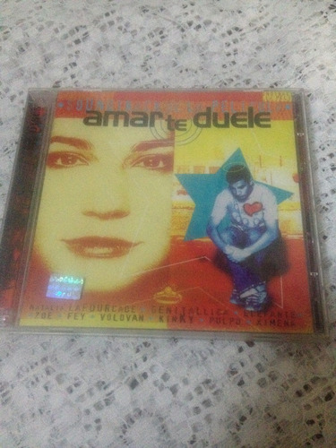 Amar Te Duele Álbum Doble Discos Compactos Originales 