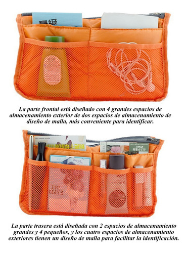 Bolsa De Viaje Organizador Multifuncional Neceser 10 Colores