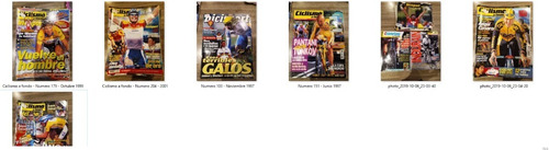 Revista Ciclismo A Fondo Bicisport España Lote Poster (Usado)