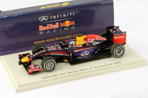 1:43 Sebastian Vettel Infiniti Red Bull Rb10 #1 Australian