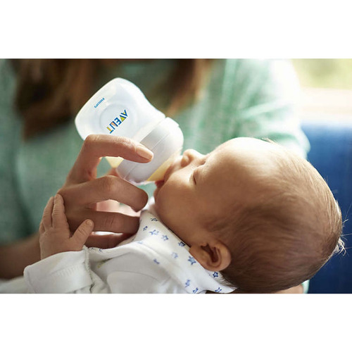 Imagen 5 de 6 de Biberón Avent Natural 125ml 2 Pzas Scf030/27 Philips