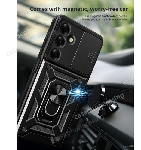Funda De Teléfono Para Samsung Galaxy A16 A26 A36 A56 A05s A15 A25 A35 A55 A14 A54 5g Armor Funda Protectora Con Lente