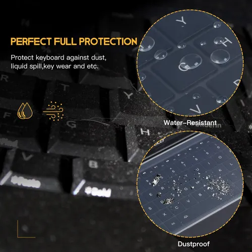 Protector De Teclado De Silicona Para Laptop De 17-17.3 Inch