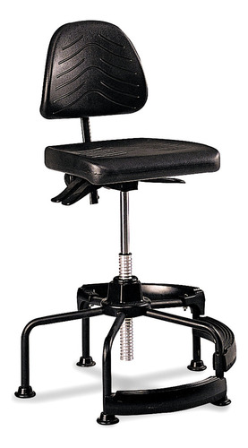 Safco Productos Task Master Deluxe - Silla Industrial Opc. Color Negro