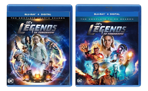 Legends Tomorrow Dc Comics Paquete Temporada 1 2 3 4 Blu-ray