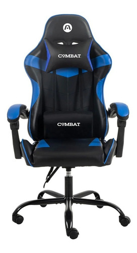 Silla Gamer Gaming Ergonomica Argom Tech Azul/negro Gx5