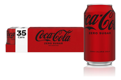 Coca Cola Zero Americana 355 Mililitros 