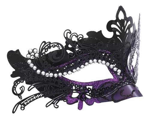 YU FENG Máscara veneciana de comedia exquisita decoración de bufón máscaras  para fiesta Holloween