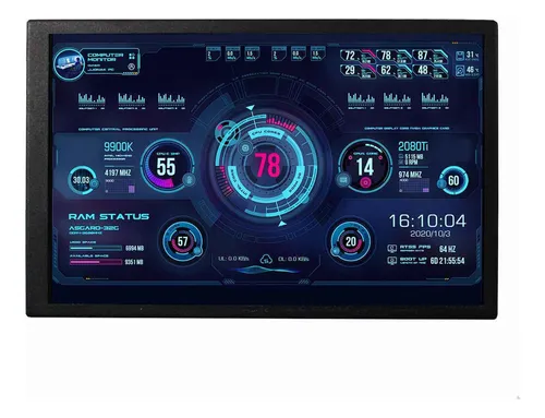 Mini Monitor Lcd 8 Pulgadas 1280x800 Para Pc Portátil Diy