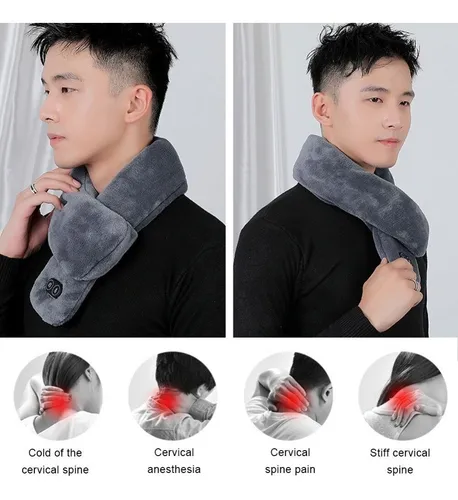 Bufanda Masajeador Cervical Con Calefactor Usb 5v / Lhua | Cuotas sin  interés
