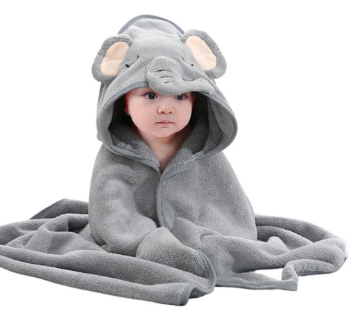 Baby Toalla De Baño Para Bebe Con Capucha -