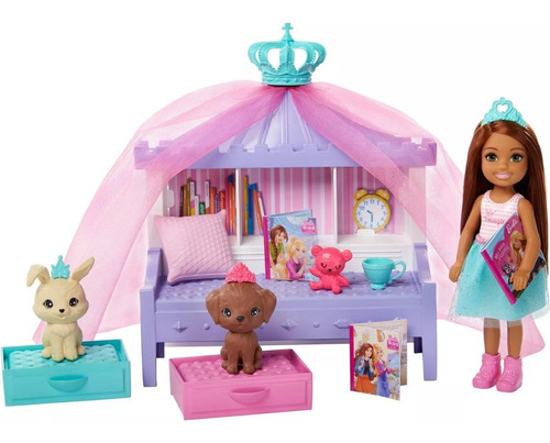 Muñeca Barbie Niña Princesa Aventura Chelsea