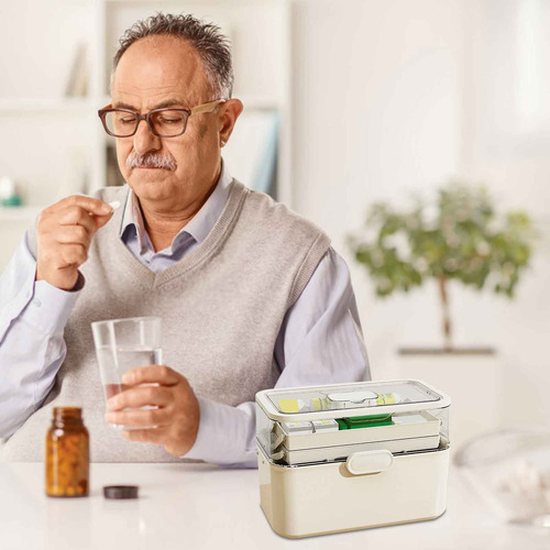 Caja De Almacenamiento Multicapa Medicinedd Household Medici
