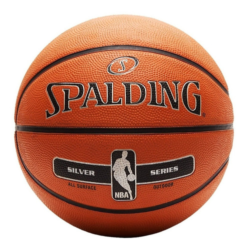 Pelota Basquet Spalding Nba Silver Series Outdoor Nº 6