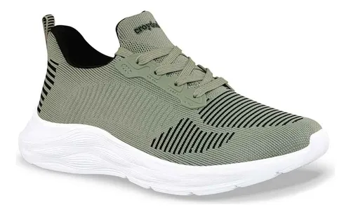 Tenis Verde Para Hombre