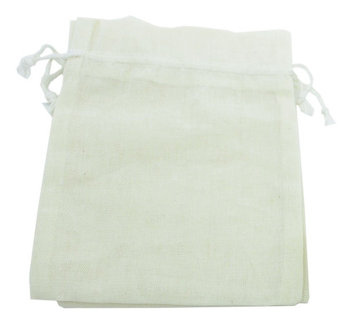 50 Saquinhos De Algodão Cru 7 X 9 Cm - Artesanal Promoção