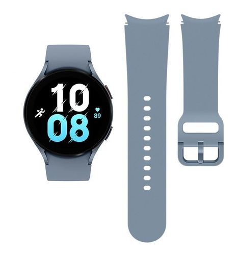 Pulseira De Silicone Para Samsung Galaxy Watch 4/5 Sapphire