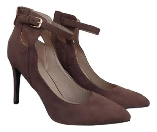 Zapato Via Uno 11890503 Cod:226 -camel Mujer