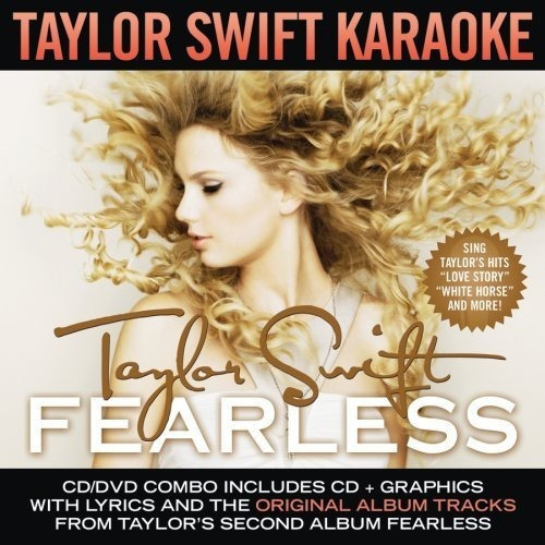 Swift Taylor Fearless - Karaoke Usa Import Cd + Dvd Nuevo 