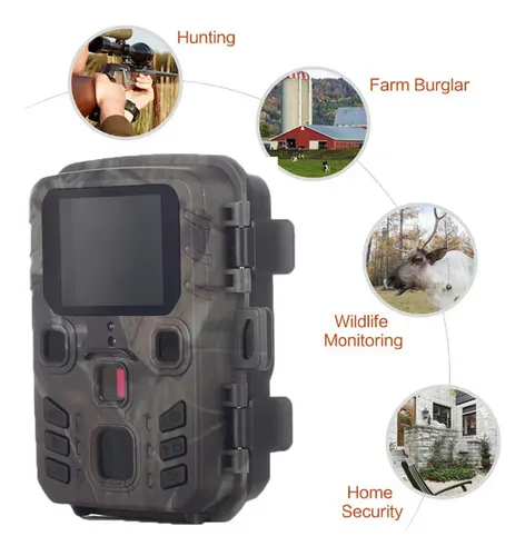 Hunting Trail Camera 24mp 1080p Outdoor Wildlife Cameras Sur