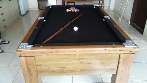 Mesa De Sinuca Bilhar Snooker Cinuca Ficha Pedra Bar