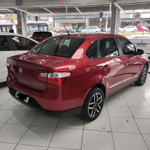 Imagem 4 de 15 de Fiat Grand Siena 1.6 Completo + Couro Top Aro 16