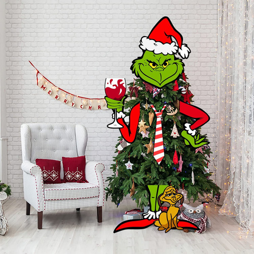 Decoración De Árbol De Navidad De Grinch