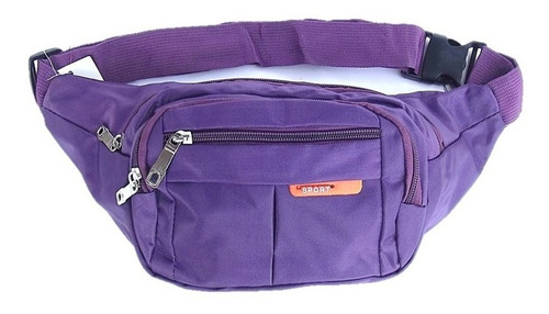 Imagen 3 de 5 de Canguro Mujer Hombre Formal Riñonera 4 Bolsillo Impermeable