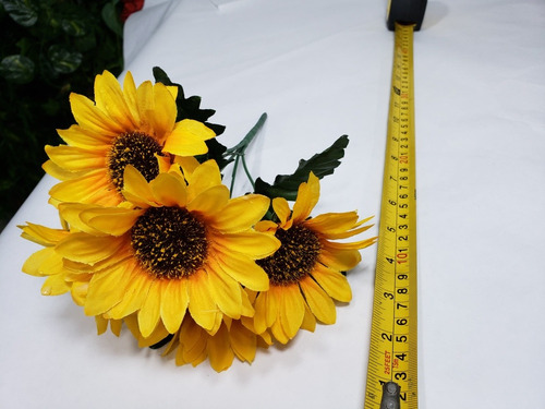 10 Flor De Girasol Decoración Eventos Fiestas Cumpleaños