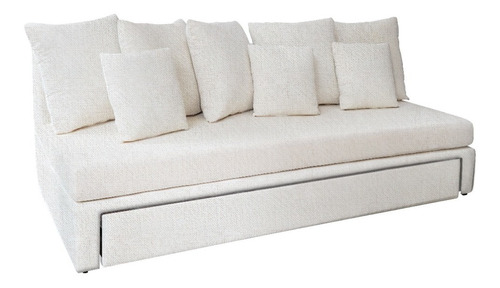 Futon Sofa Cama Divan Sillon 2m Chenille Premium Fullconfort